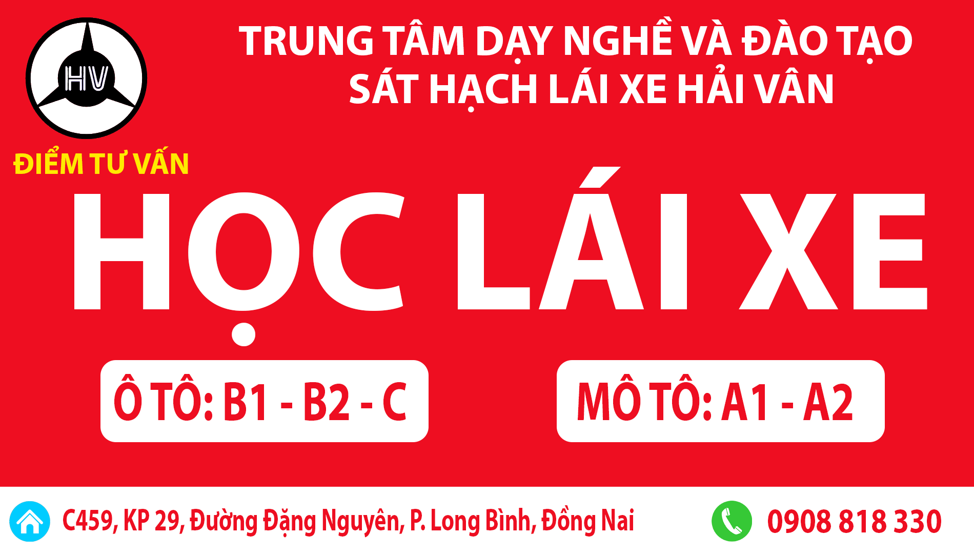 Trung Tâm Dạy Nghề và Đào Tạo Sát Hạch Lái Xe Hải Vân